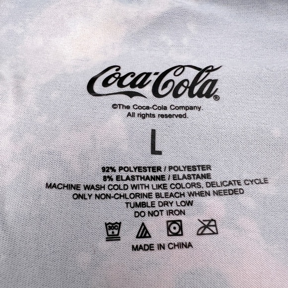 CRAZY BOXER BRIEFS COCA COLA DESIGN, 92%  POLYESTER 8% “ELASTHANNE,” LARGE - Picture 8 of 11